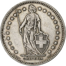 Schweiz, 2 Francs, 1936, Bern, Silber, SS, KM:21