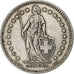 Schweiz, 2 Francs, 1936, Bern, Silber, SS, KM:21