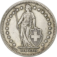 Zwitserland, 2 Francs, 1944, Bern, Zilver, ZF, KM:21