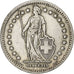 Zwitserland, 2 Francs, 1944, Bern, Zilver, ZF, KM:21