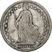 Switzerland, Franc, 1886, Bern, Silver, VF(20-25), KM:24