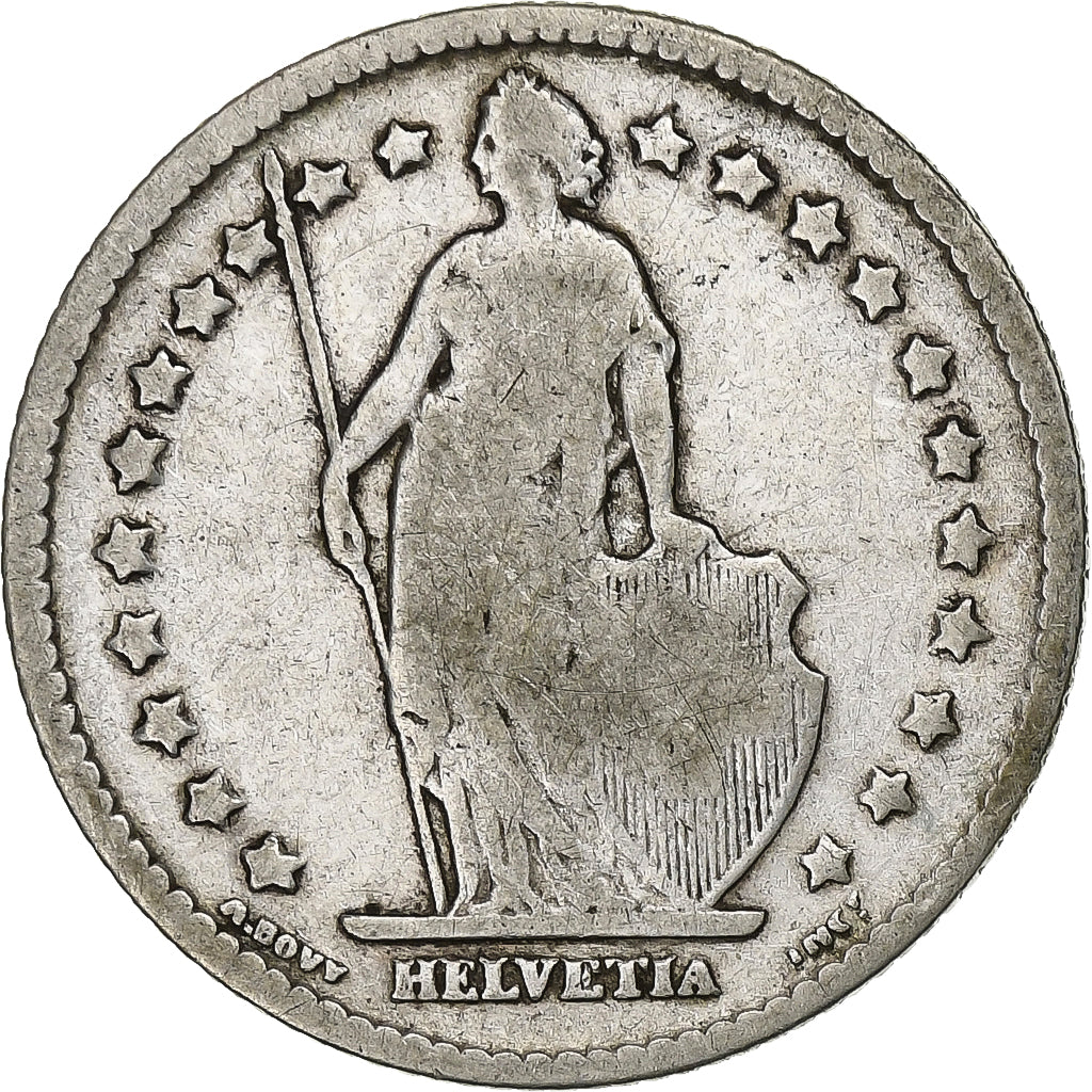 Schweiz, Franc, 1900, Bern, Silber, S, KM:24