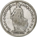 Suiza, Franc, 1900, Bern, Plata, BC+, KM:24