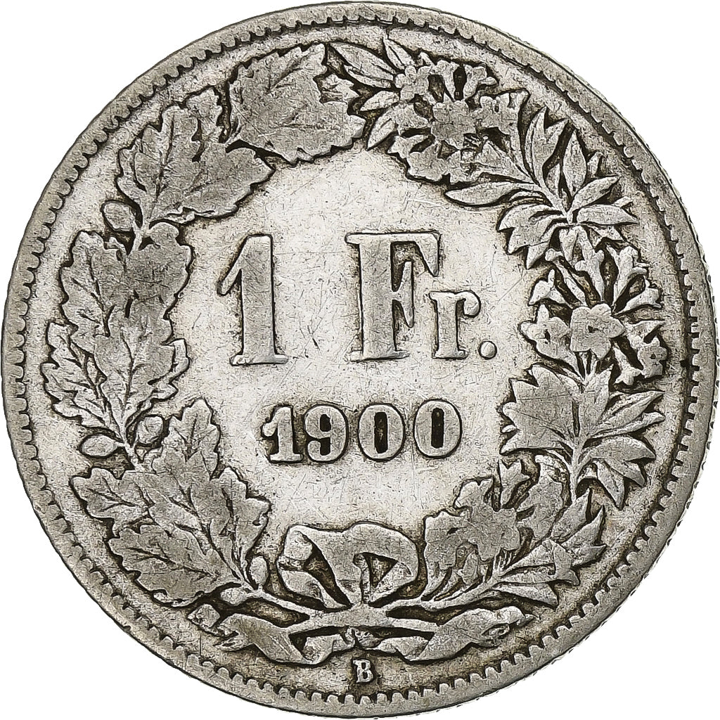 Schweiz, Franc, 1900, Bern, Silber, S, KM:24