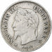 Francja, Napoleon III, 20 Centimes, 1867, Paris, Srebro, VF(30-35), Gadoury:309