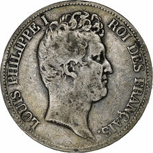 France, Louis-Philippe I, 5 Francs, 1831, Bordeaux, Silver, VF(30-35)