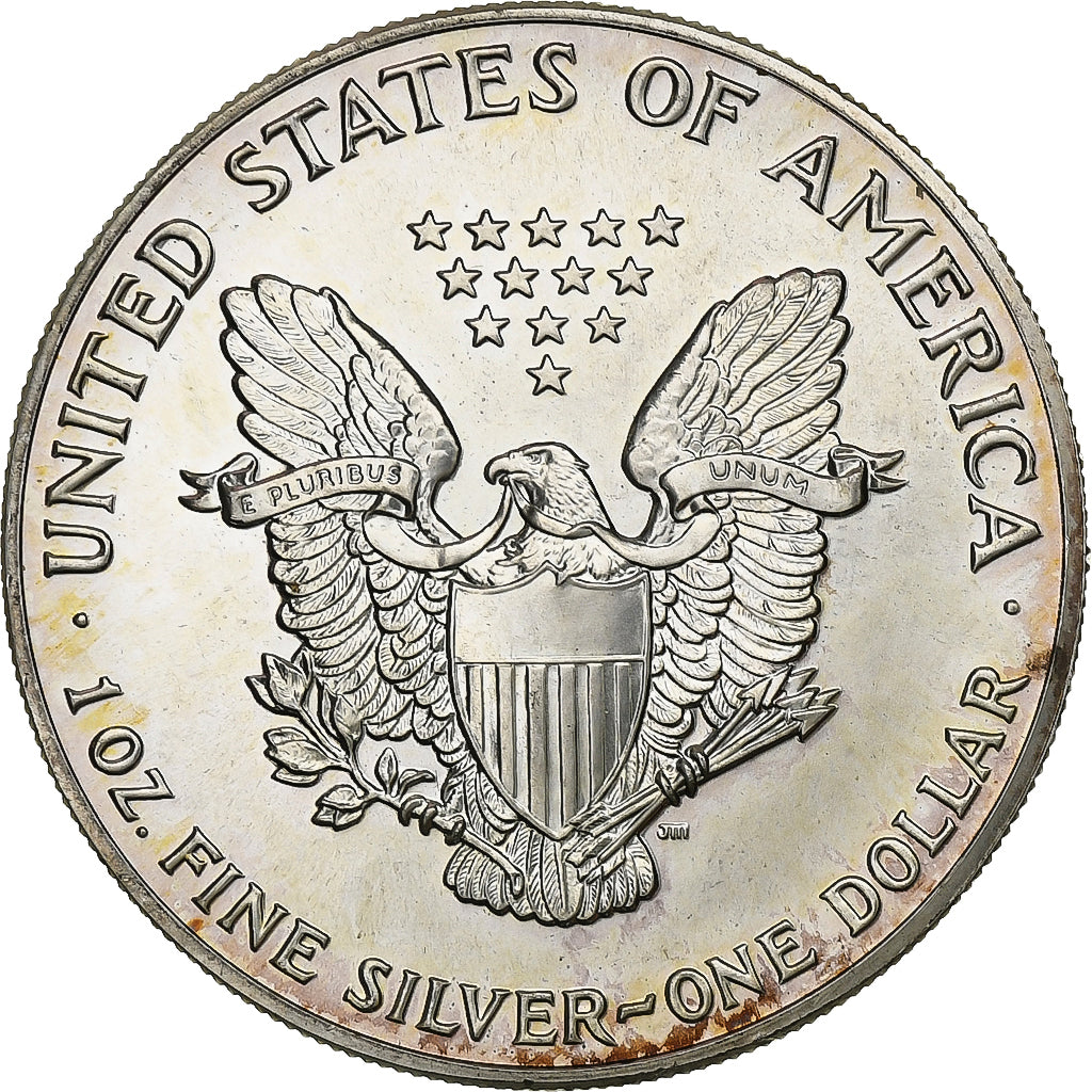 United States, Dollar, 1990, U.S. Mint, Silver, MS(65-70), KM:273