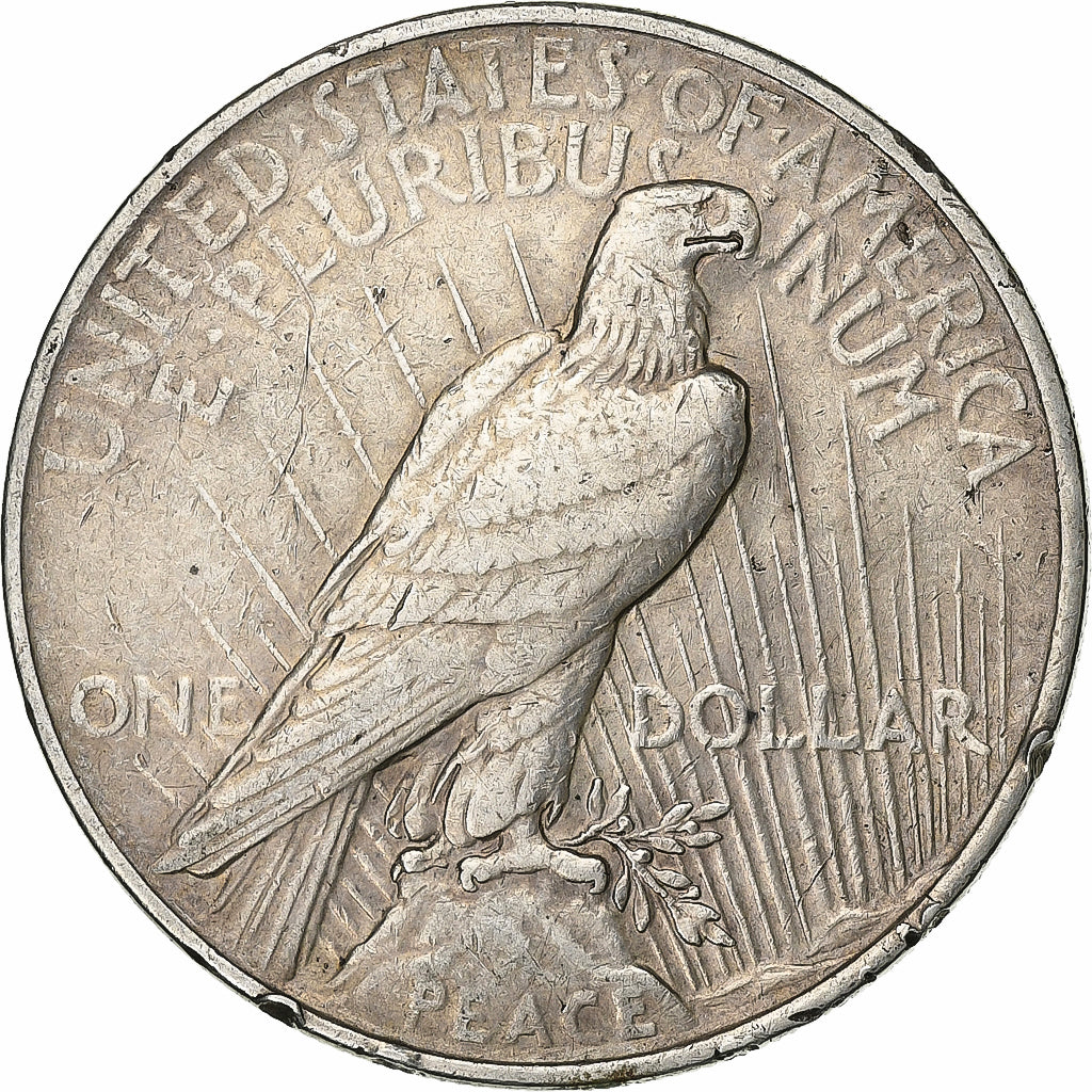 États-Unis, Dollar, Peace, 1922, U.S. Mint, Argent, TTB, KM:150