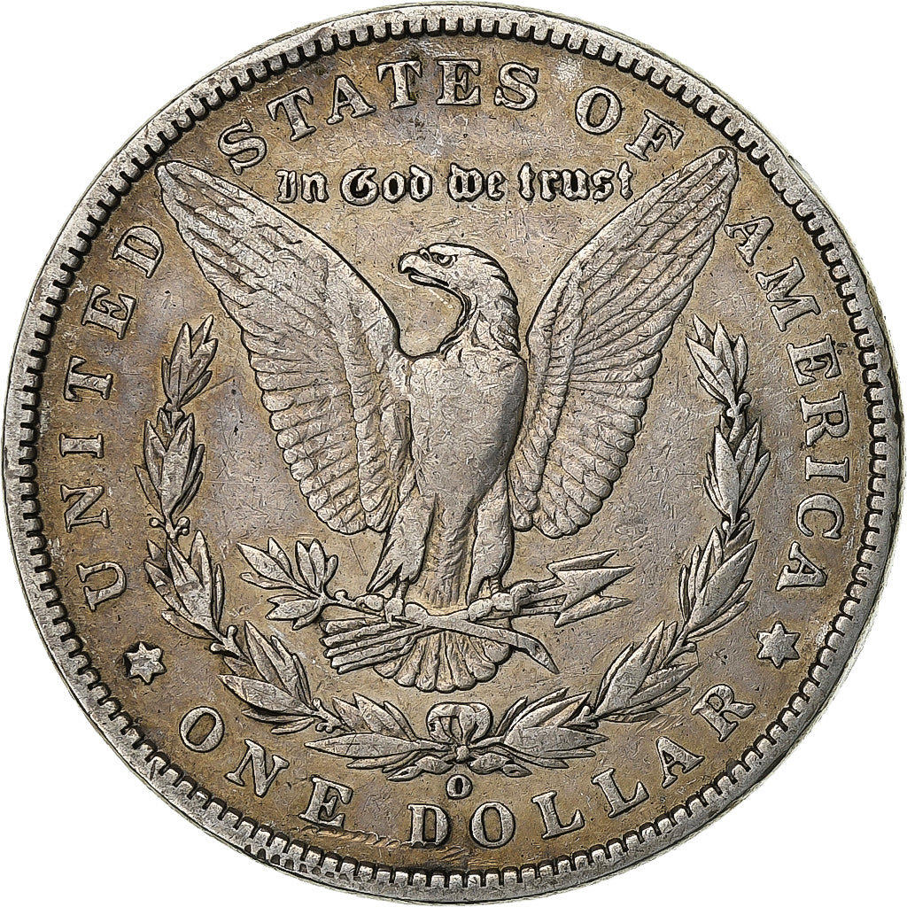 Vereinigte Staaten, Dollar, Morgan, 1886, New Orleans, Silber, SS, KM:110