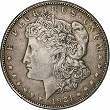 USA, Dollar, Morgan, 1921, San Francisco, Srebro, EF(40-45), KM:110