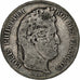 Francia, Louis-Philippe I, 5 Francs, 1832, Rouen, Argento, MB, Gadoury:678