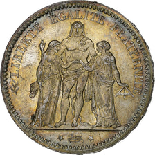 France, 5 Francs, Hercule, 1873, Paris, Silver, AU(55-58), Gadoury:745a