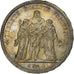 France, 5 Francs, Hercule, 1873, Paris, Silver, AU(55-58), Gadoury:745a