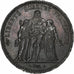 Francia, 5 Francs, Hercule, 1873, Paris, Plata, EBC, Gadoury:745a, KM:820.1
