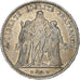 France, 5 Francs, Hercule, 1875, Paris, Argent, TTB, Gadoury:745a, KM:820.1