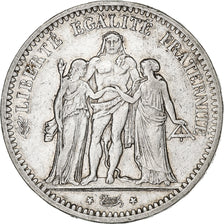 Frankreich, 5 Francs, Hercule, 1849, Paris, Silber, SS, Gadoury:683, KM:756.1