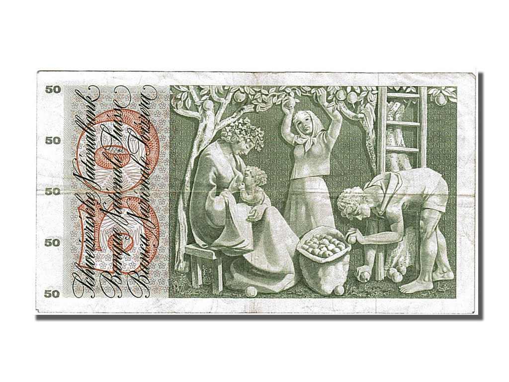 Geldschein, Schweiz, 50 Franken, 1973, 1973-03-07, SS