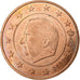 Belgien, Albert II, 5 Euro Cent, 2004, Brussels, Copper Plated Steel, VZ, KM:226