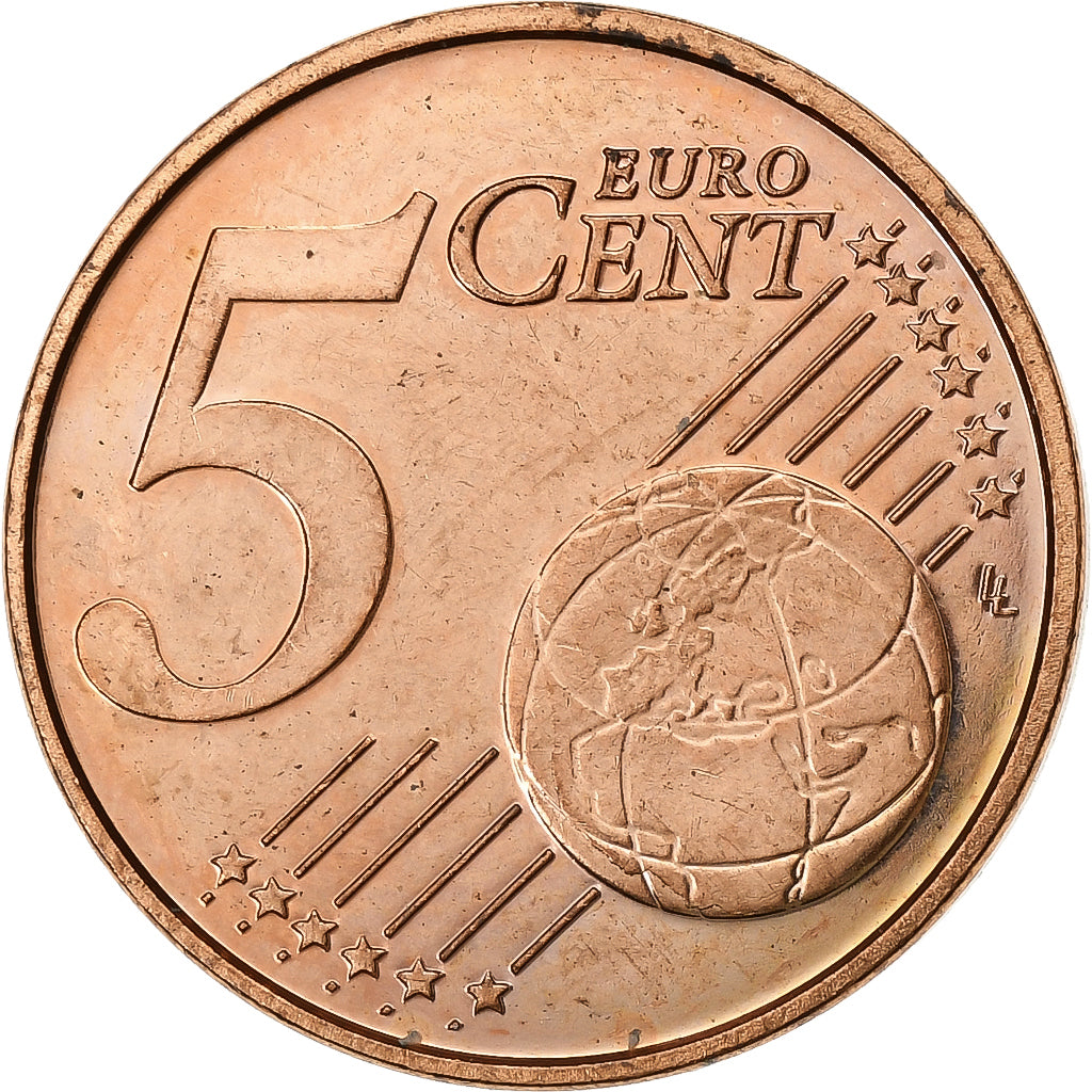 Belgien, Albert II, 5 Euro Cent, 2004, Brussels, Copper Plated Steel, VZ, KM:226