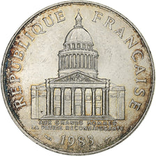 Francia, 100 Francs, Panthéon, 1983, Paris, Plata, MBC+, Gadoury:898, KM:951.1