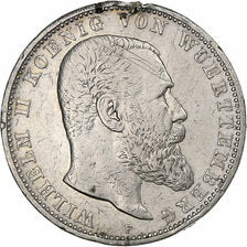 Stati tedeschi, WURTTEMBERG, Wilhelm II, 5 Mark, 1904, Freudenstadt, Argento