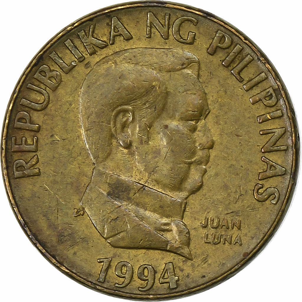 Fillipijnen, 25 Sentimos, 1994, Tin, ZF, KM:241.2