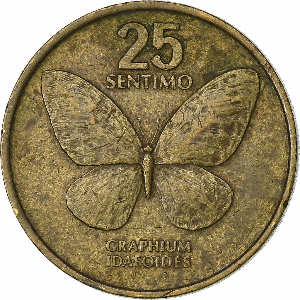 Philippinen, 25 Sentimos, 1989, Messing, SS, KM:241.1