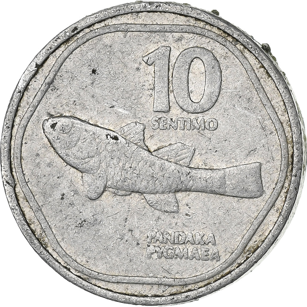 Philippinen, 10 Sentimos, 1988, Aluminium, S+, KM:240.2