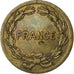 Francia, 2 Francs, 1944, Philadelphia, Cuproaluminio, MBC, Gadoury:537