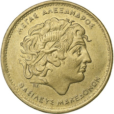 Grecia, 100 Drachmes, 1994, Athens, Alluminio-bronzo, BB+, KM:159