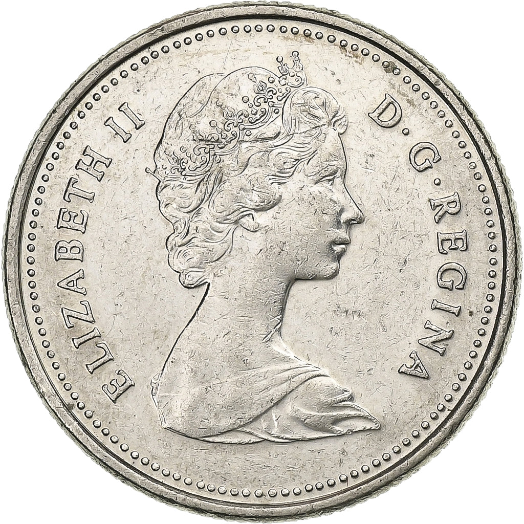 Kanada, Elizabeth II, 25 Cents, 1982, Royal Canadian Mint, Nickel, SS, KM:74