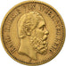 Duitse staten, WURTTEMBERG, Karl I, 20 Mark, 1873, Freudenstadt, Goud, ZF+