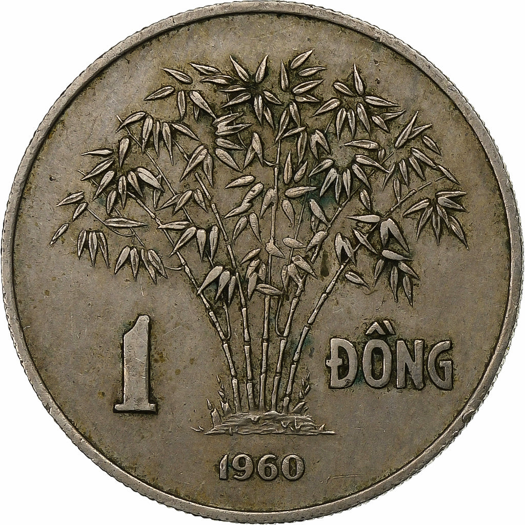 Vietnam, STATE OF SOUTH VIET NAM, Dong, 1960, Paris, Copper-nickel, EF(40-45)
