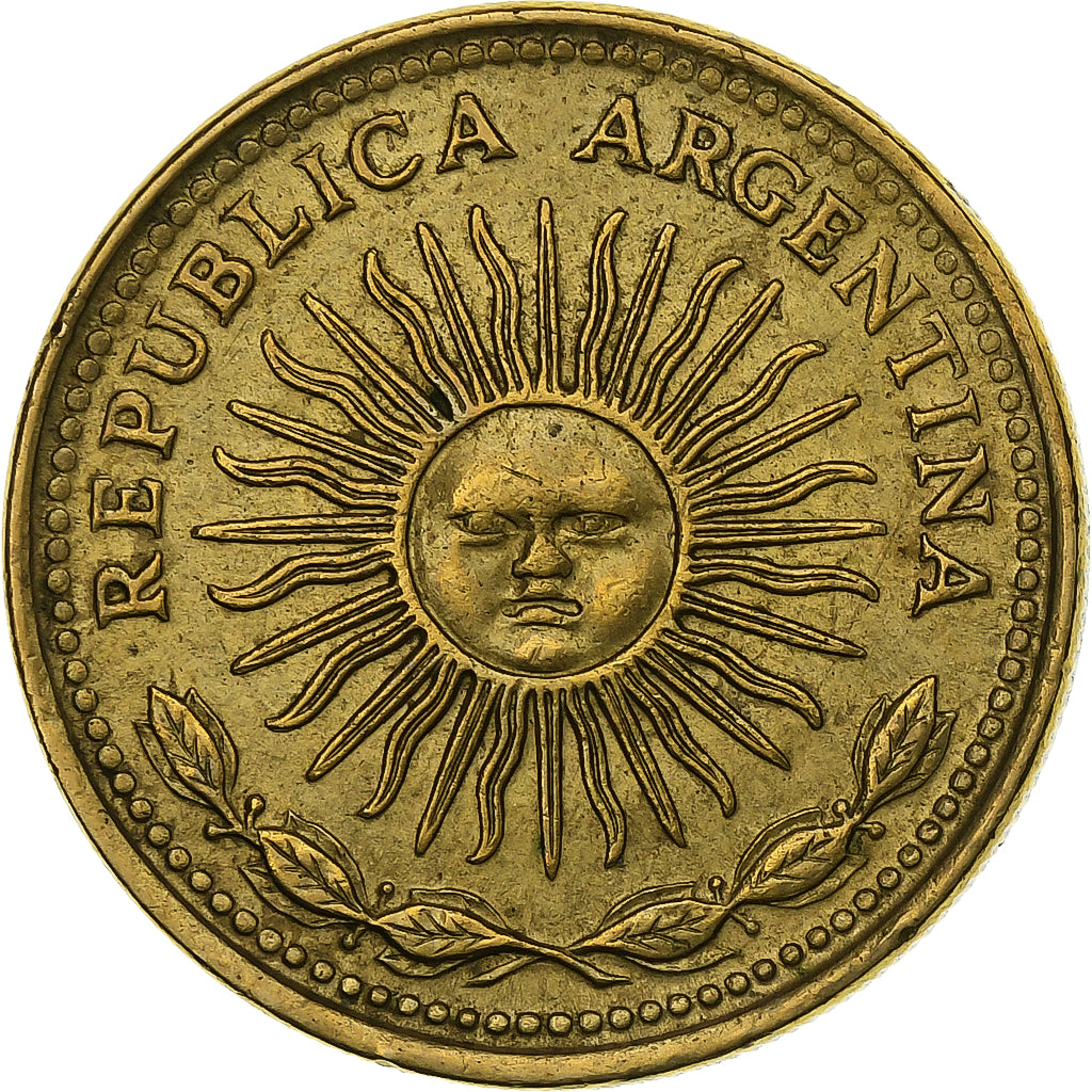 Argentinien, 10 Pesos, 1978, Aluminum-Bronze, SS, KM:72