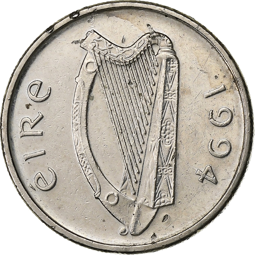 IRELAND REPUBLIC, 5 Pence, 1994, Kupfer-Nickel, SS+, KM:28