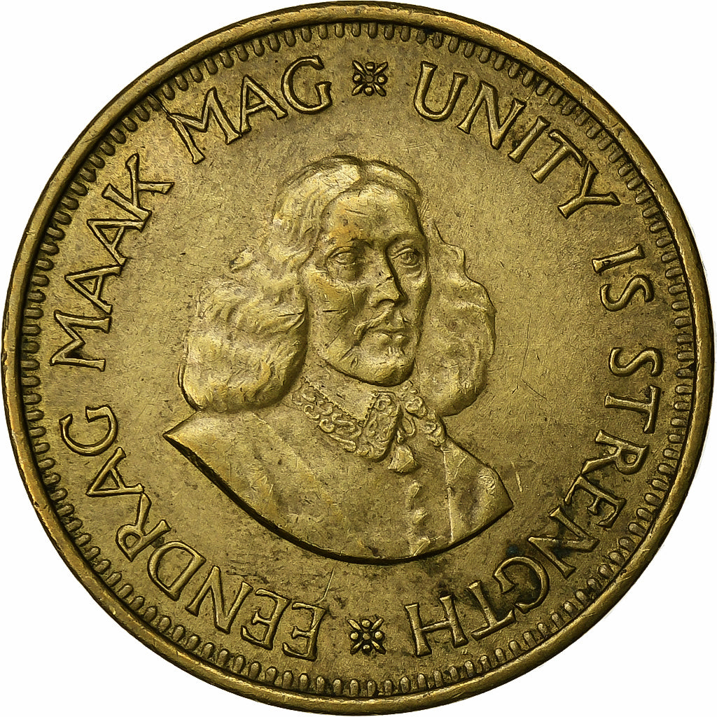 Afrique du Sud, 1/2 Cent, 1964, Laiton, TTB, KM:56