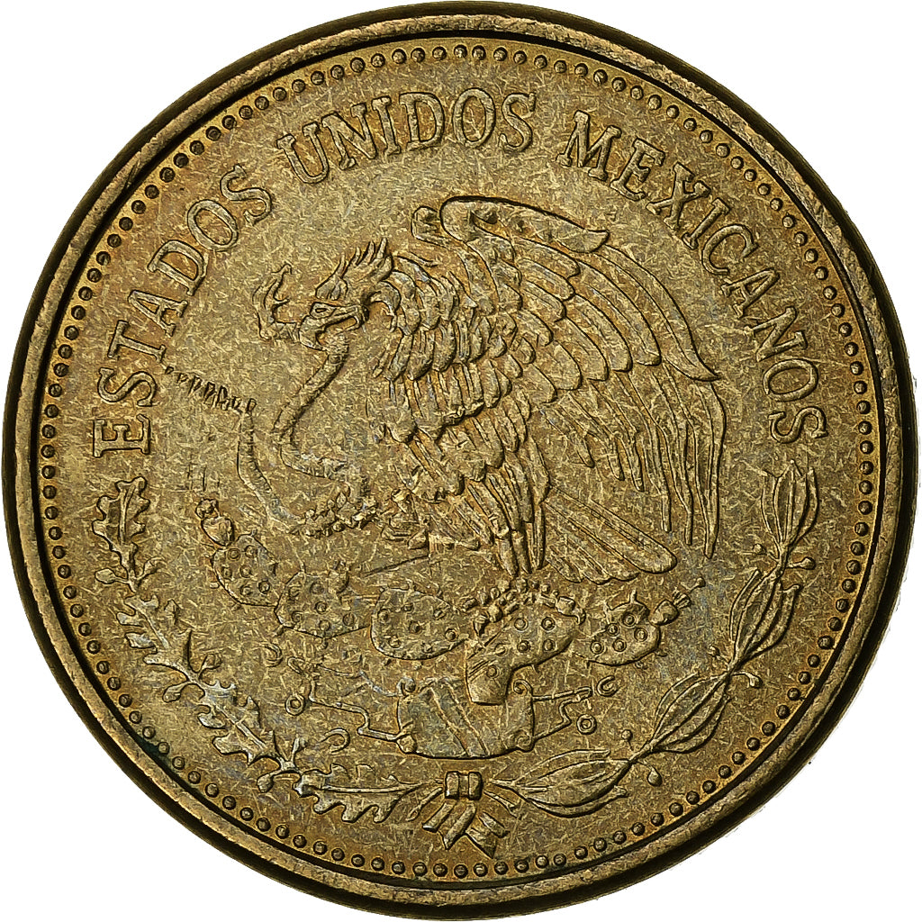 Messico, 100 Pesos, 1984, Mexico City, Alluminio-bronzo, BB+, KM:493