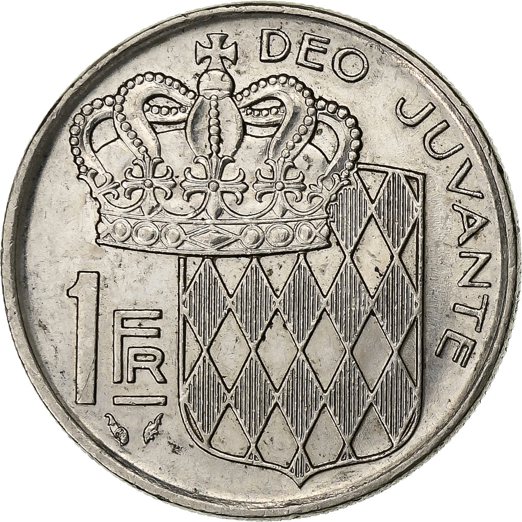 Monaco, Rainier III, Franc, 1979, Nickel, VZ, Gadoury:MC 150, KM:140