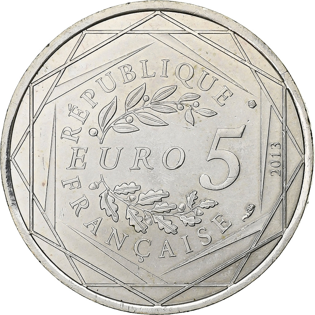 Francia, 5 Euro, Egalité, 2013, Monnaie de Paris, Argento, SPL-, Gadoury:EU646