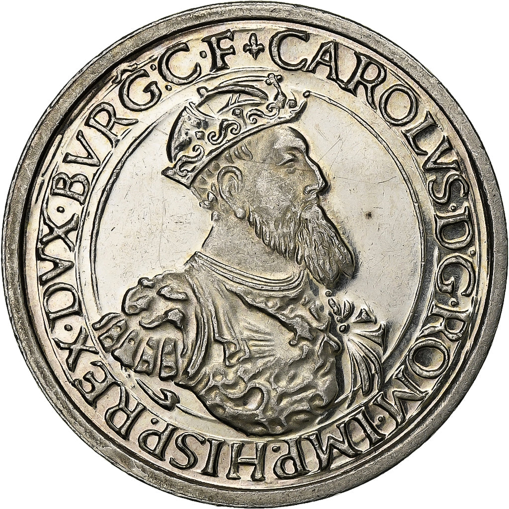 Belgium, Baudouin I, 5 Ecu, 1987, Silver, AU(55-58), KM:166
