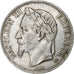 France, Napoleon III, 5 Francs, 1869, Strasbourg, Silver, EF(40-45), KM:799.2