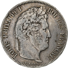 Frankreich, Louis-Philippe I, 5 Francs, 1834, Lille, Silber, S+, Gadoury:678