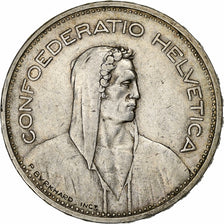 Szwajcaria, 5 Francs, 1935, Bern, Srebro, EF(40-45), KM:40