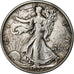 Stati Uniti, Half Dollar, Walking Liberty, 1927, U.S. Mint, Argento, BB, KM:142