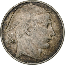 Belgique, Régence Prince Charles, 20 Francs, 20 Frank, 1949, Argent, TB+