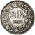 Switzerland, 2 Francs, 1944, Bern, Silver, AU(50-53), KM:21