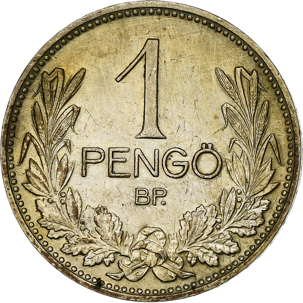 Ungarn, Pengo, 1939, Budapest, Silber, SS, KM:510