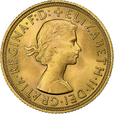 Groot Bretagne, Elizabeth II, Sovereign, 1959, Goud, PR, KM:908
