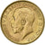 INDIA-BRITISH, George V, Sovereign, 1918, Bombay, Złoto, AU(55-58), KM:525A