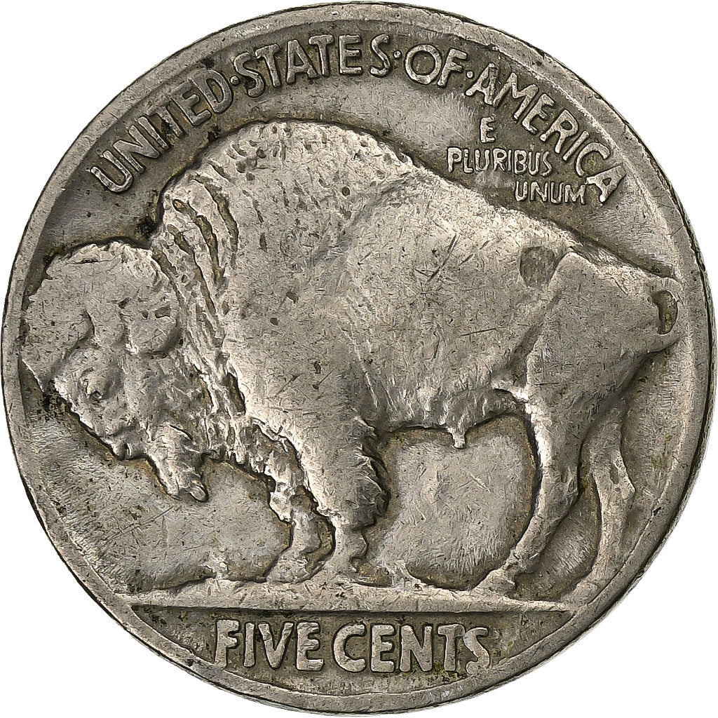 United States, 5 Cents, Buffalo, 1920, U.S. Mint, Copper-nickel, EF(40-45)